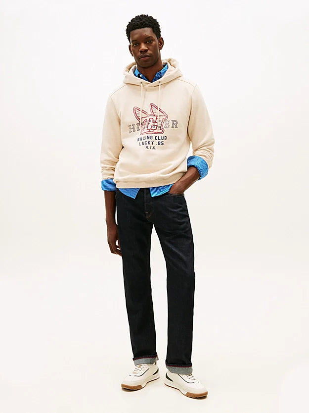 Graphic Terry Drawstring Hoody